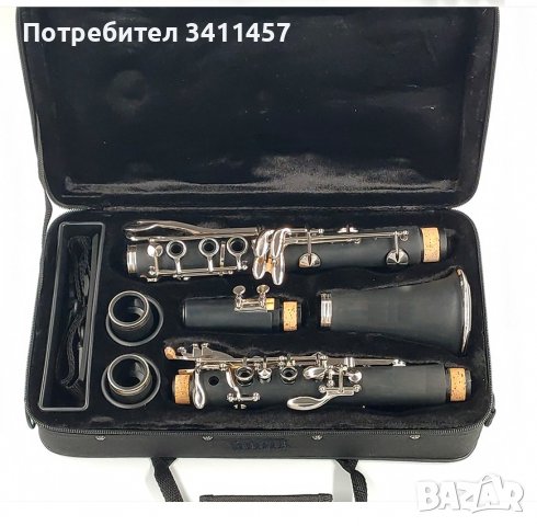 Кларинет Bb  , 17 ключа ,    Чисто нов.  , снимка 1 - Духови инструменти - 39917395