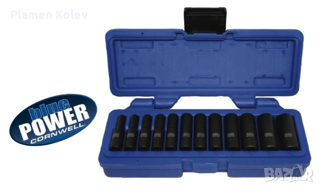 Cornwell Tools 12 части 1/4 дълги 6стенни вложки камъни комплект 5-15mm , снимка 2 - Гедорета - 52877463