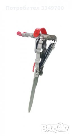 Автоматична самозасичаща  стойка за риболов с две пружини, снимка 7 - Такъми - 39741049