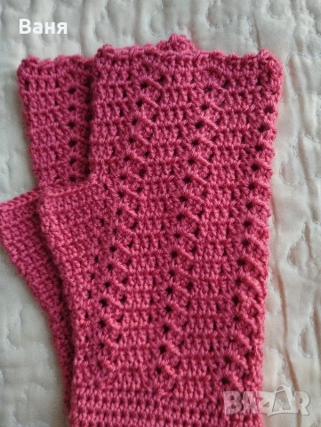 Памучни дамски ръкавици, снимка 3 - Ръкавици - 43102794