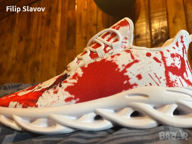 Чисто Нови Дизайнерски Обувки, снимка 3 - Спортно елегантни обувки - 53694071