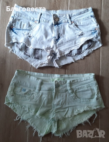 Дамски къси панталони- Цената е за двата чифта