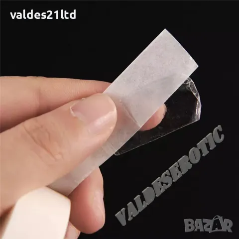 Двойно-залепващата прозрачна лента за дрехи