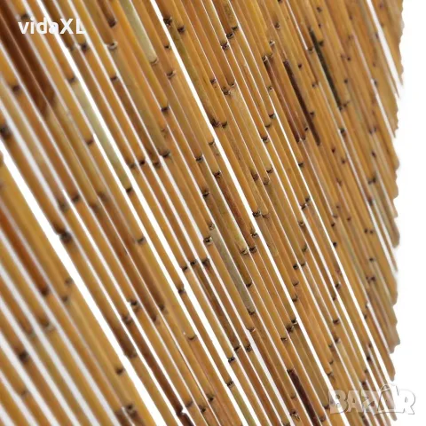 vidaXL Завеса за врата против насекоми, бамбук, 100x200 cм, снимка 3 - Средства против насекоми, гризачи и вредители - 56147649