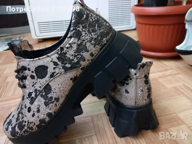 Дамски обувки естествена кожа, снимка 4 - Дамски ежедневни обувки - 49930483