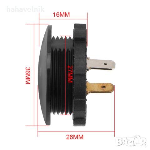 волтметър DC 12V-24V, снимка 3 - Друга електроника - 40460816