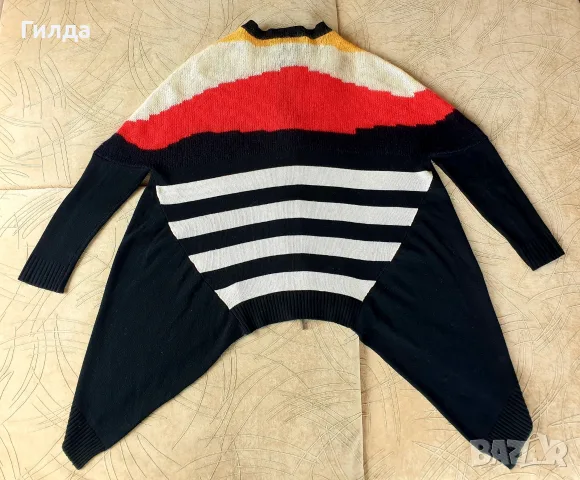 Just Cavalli асиметрична жилетка от мохер Gr. L, снимка 4 - Жилетки - 56158552