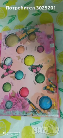 Палитра Сенки за Очи с огледало, снимка 6 - Козметика за лице - 47804949