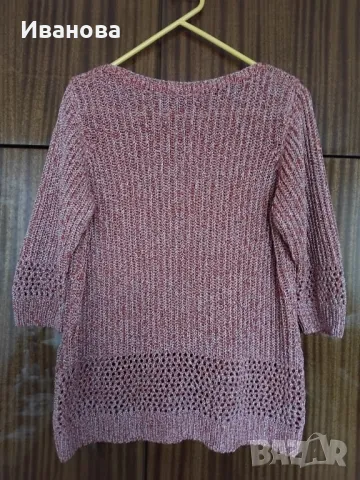 Пуловер меланж, снимка 5 - Блузи с дълъг ръкав и пуловери - 48835013