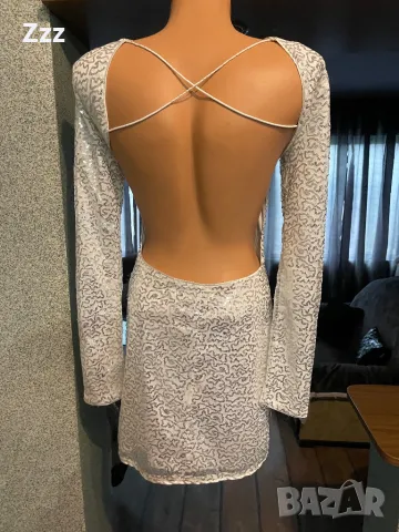 Рокля с пайети, снимка 2 - Рокли - 47981974