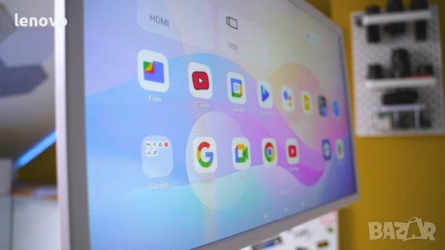 Портативен 32-инчов монитор с touch екран и Android, снимка 3 - Телевизори - 50743334