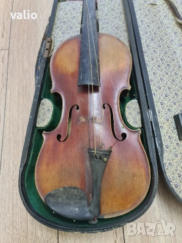 Много стара Немска цигулка Neuner & Hornsteiner 1882г., снимка 2 - Антикварни и старинни предмети - 50884792