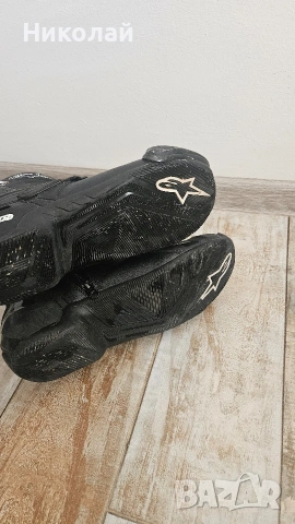 МОТО БОТИ ALPINESTARS SMX-1 R V2 BLACK, снимка 9 - Аксесоари и консумативи - 53742974