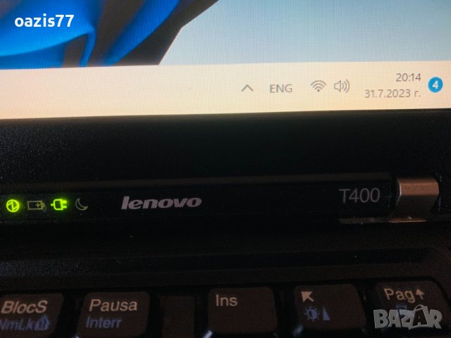 Лаптоп Lenovo Т 400 на части, снимка 4 - Части за лаптопи - 42494975