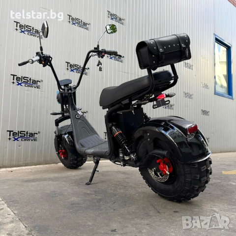 Електрически скутер OFFROAD 4X4 BIG City Harley X20 Pro 60V 21Ah 3000W (2x1500W), снимка 14 - Мотоциклети и мототехника - 52429401