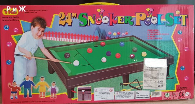 Игра- Снукър, снимка 2 - Игри и пъзели - 42385883
