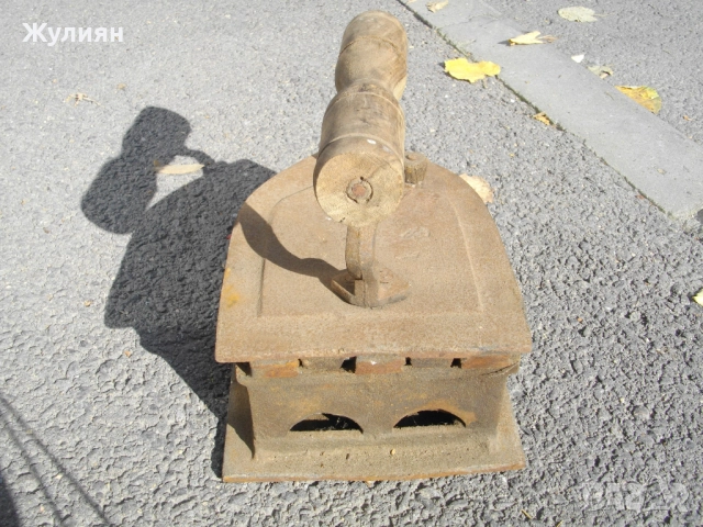 СТАРА КОЛЕКЦИОНЕРСКА МНОГО ГОЛЯМА ЮТИЯ НА ЖАР , снимка 6 - Антикварни и старинни предмети - 44911473