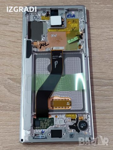 Оригинален дисплей за Samsung Note 10 2019 сив, снимка 2 - Резервни части за телефони - 39407490