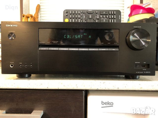 Onkyo TX-SR373 Bluetooth , снимка 9 - Ресийвъри, усилватели, смесителни пултове - 41665110