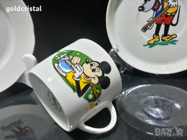 Стар български порцелан детски комплект , снимка 13 - Антикварни и старинни предмети - 53329082