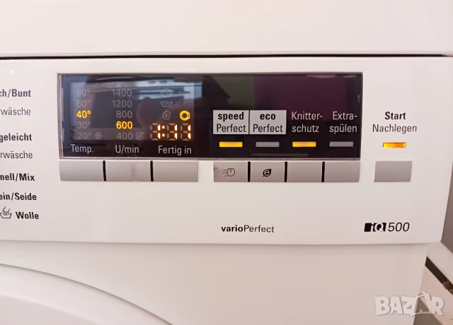 Пералня SIEMENS IQ 500, снимка 5 - Перални - 51419810
