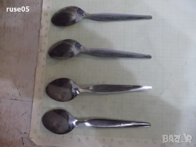 Лот от 4 бр. лъжици, снимка 4 - Прибори за хранене, готвене и сервиране - 49029225