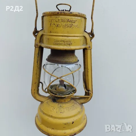 Стар газов фенер Feuerhand 276, снимка 3 - Антикварни и старинни предмети - 55828806
