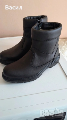 Мъжки боти естествена кожа N42, снимка 2 - Мъжки боти - 53778103