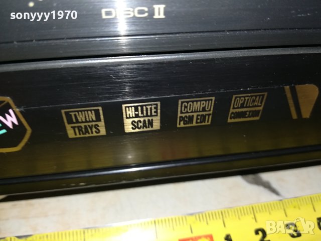 PIONEER PD-Z570T TWIN-TRAY CD MADE IN JAPAN-LNV OPTICAL OUT 1007231948, снимка 9 - Ресийвъри, усилватели, смесителни пултове - 41509911