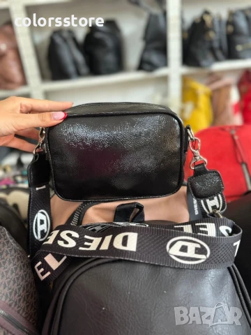 Луксозна Черна чанта Diesel/SG200, снимка 2 - Чанти - 50841220