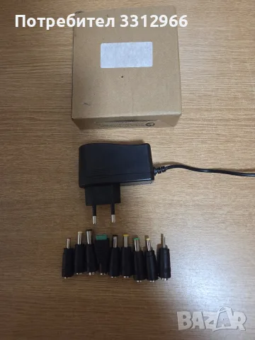 Захранване Zolt 12V 3A Универсален AC DC адаптер-трансформатор с 9 DC