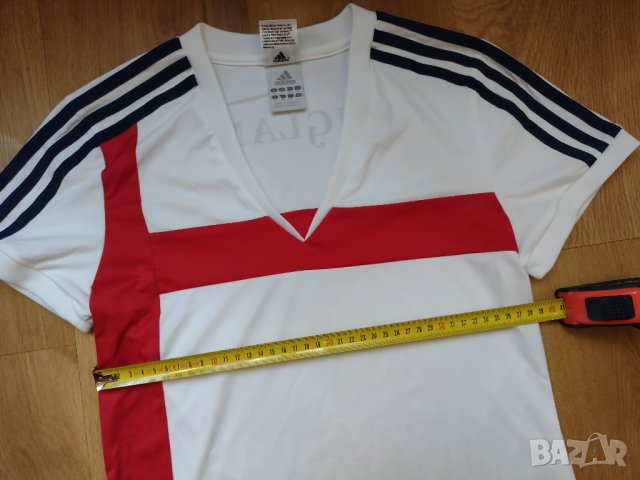 England / Adidas - дамска футболна тениска на Англия по футбол, снимка 8 - Тениски - 41923975