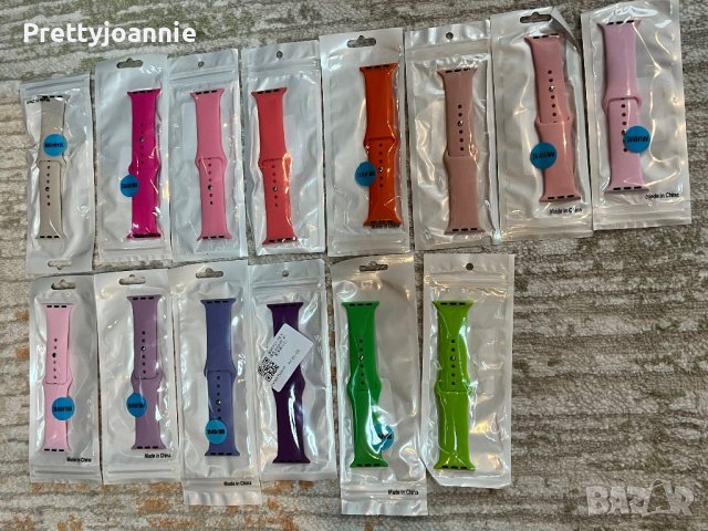  Силиконови и метални магнитни каишки за Apple Watch 38/40/41мм, снимка 5 - Каишки за часовници - 40500034