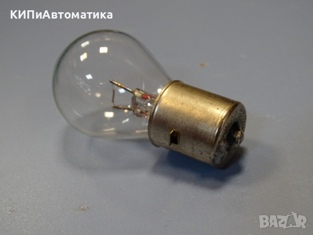 крушка за фар с една светлина ЕВЗ 12V 25W BA20S bulb, снимка 6 - Аксесоари и консумативи - 44614913