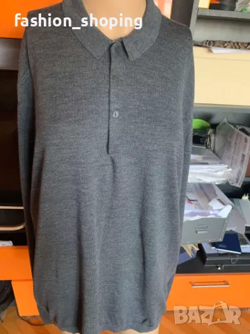 Мъжкa блуза фина вълна Bruuns Bazaar Copenhagen, размер XXL, снимка 3 - Пуловери - 47970153