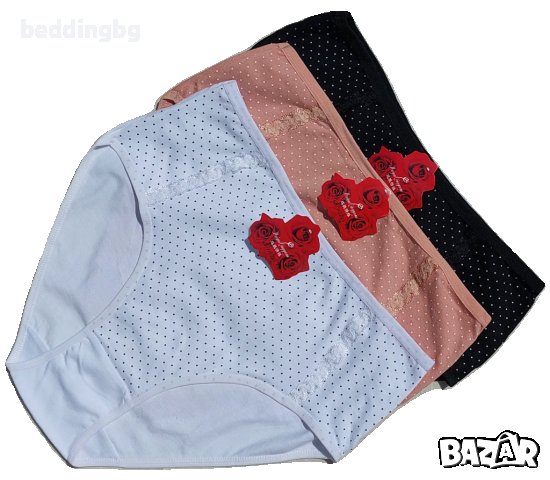 #Дамски #памучни #бикини , снимка 2 - Бельо - 42017610