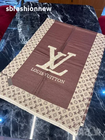 Louis Vuitton Gucci кашмирени шалове, снимка 7 - Шалове - 56116193