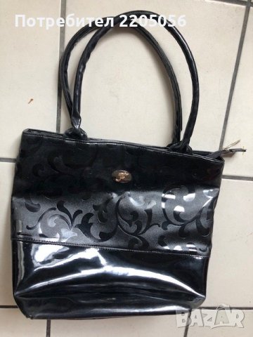 дамска черна чанта 10лв, снимка 2 - Чанти - 40830687