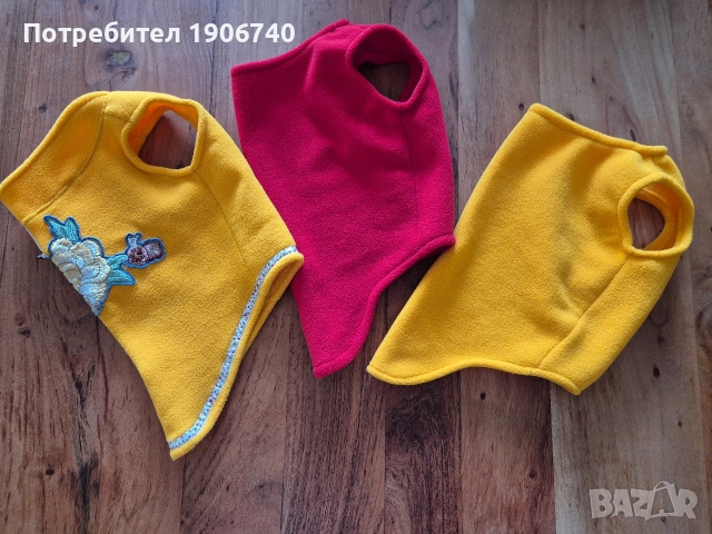 Дрешки от полар за кученца, снимка 2 - За кучета - 52810385