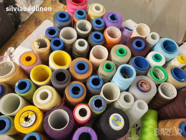 Конци, макари за шевното производство