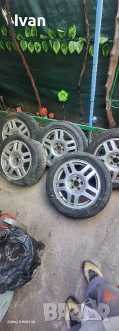 оригинални джанти за голф 4 5 бройки джантите са в перфектно състояние гумите не стават, снимка 3 - Гуми и джанти - 53785411