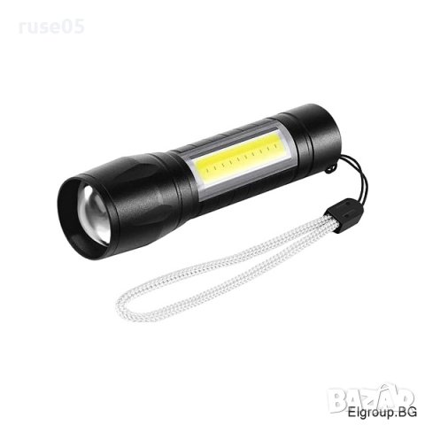 Фенер акумулаторен "LED , Vito Flash-1 , 3W , 200Lm , 6000K", снимка 2 - Прожектори - 44457553