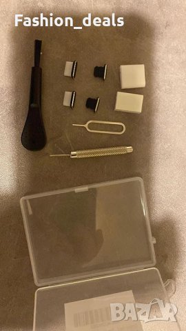 Нов набор от инструменти за SIM карти с Ports Cleaner Usb C Dust Plug, снимка 8 - Друга електроника - 41806734