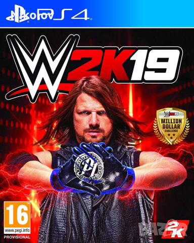 WWE 2K19 PS4 (Съвместима с PS5), снимка 1 - Игри за PlayStation - 44741503