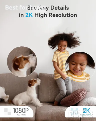 Комплект от 2 висококачествени камери Blurams dome lite 2, снимка 5 - Комплекти за видеонаблюдение - 47508739