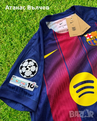 Футболна Тениска на Барселона / Barcelona - LAMINE YAMAL номер 10, снимка 3 - Тениски - 52295175