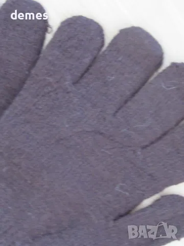 Машинно плетени дамски еластични ръкавици с пет пръста, снимка 4 - Ръкавици - 48439316