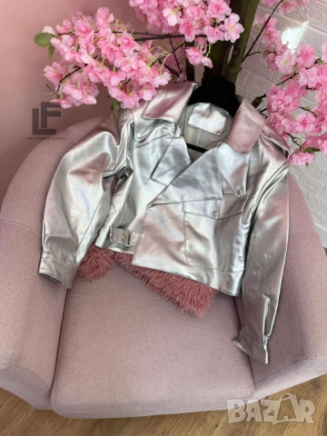Кожено Яке LFS Silver Moon  , снимка 2 - Якета - 51834741