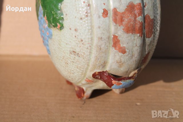 Троянска керамична бъклица, снимка 6 - Антикварни и старинни предмети - 42539538