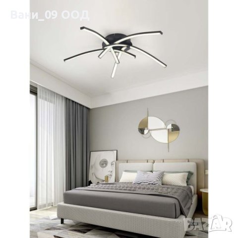 Таванна лампа в модерен стил, снимка 2 - Лампи за таван - 42082499